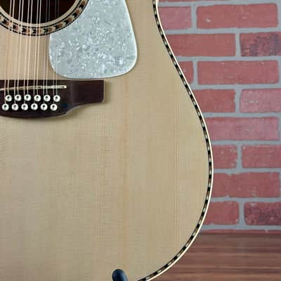 Takamine GD74CE-12U Dreadnought Cutaway 12-String Acoustic-electric Guitar - Gloss Natural image 4