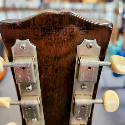 Vintage 1968 Gibson B-25 Acoustic Guitar - Sunburst with Hardshell Case image 17