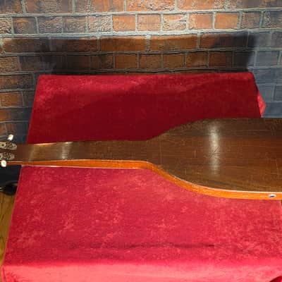 Vintage 1950s Electromuse Lap Steel Electric Guitar Natural image 13