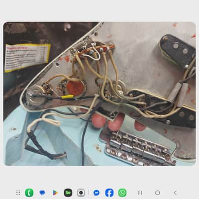 Fender Stratocaster with Rosewood Fretboard 1958 - 1965 - Blue Refin image 24