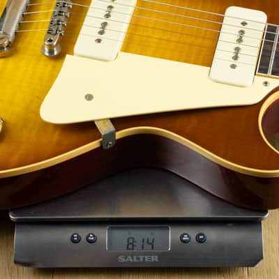 Gibson Custom M2M 1956 Les Paul Standard VOS Handpicked Top, Royal Tea Burst Top #8 64278 image 6