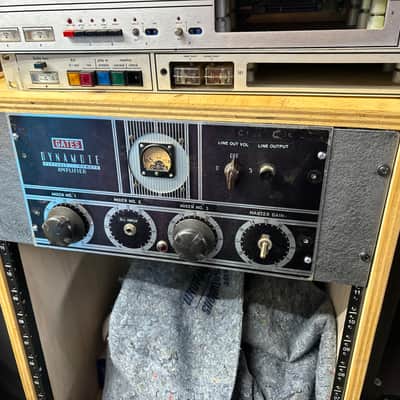 Super Hotroded Gates Dynamote Microphone Preamp with 48V+,rack ears, DI input, Internal PSU and more - Mic Pre image 6