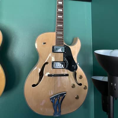 Washburn J3NK Jazz Series Maple Hollowbody Natural | Reverb