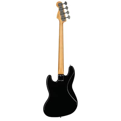Fender Vintera II '60s Jazz Electric Bass, Rosewood Fingerboard (with Gig Bag), Black image 5