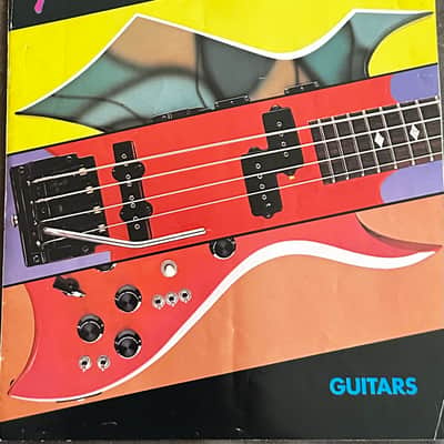 Vintage Lot 1984 and Later B.C. Rich N.J. Series Catalog Eagle Mockingbird Acoustics Jazz image 9