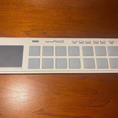 Korg nanoPAD2 Slimline USB MIDI Drum Pad Controller 2011 - Present - White image 3