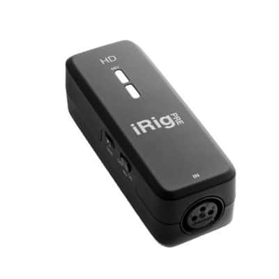 IK Multimedia iRig PRE HD Audio Interface 2017 - Present - Black image 2