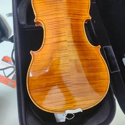 Vintage 1994 Franz Sandner Step-Up Violin, Made in Germany, with Case and Bow image 13