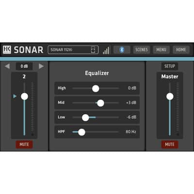 HK Audio Sonar 112 Xi 1200W 12" Powered Speaker image 11