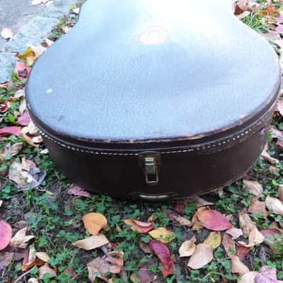 Geib  vintage guitar case  brown image 6