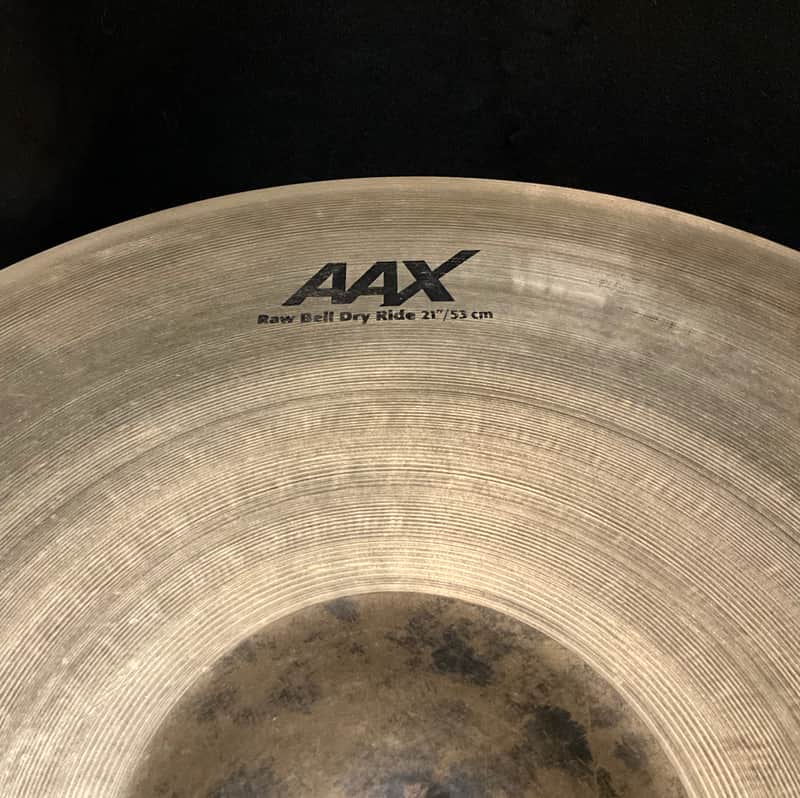 Sabian AAX 21” Dry Raw Bell Ride Brilliant Finish 2020-PRESENT - Brilliant image 1