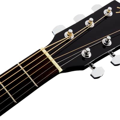Mint Fender CD-60SCE BK Acoustic Electric Cutaway Dreadnought Guitar Walnut Fretboard image 6