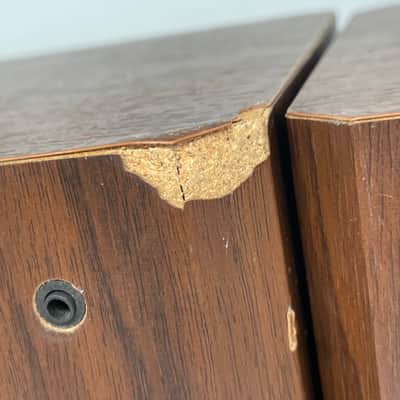 ADS L7E Audiophile Bookshelf Speakers VTG Woodgrain *TESTED WORKING image 9