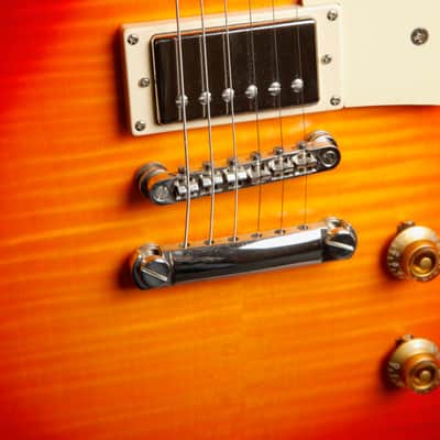Epiphone '59 Les Paul Standard Outfit Aged Dark Cherry Burst Pre-Owned image 6