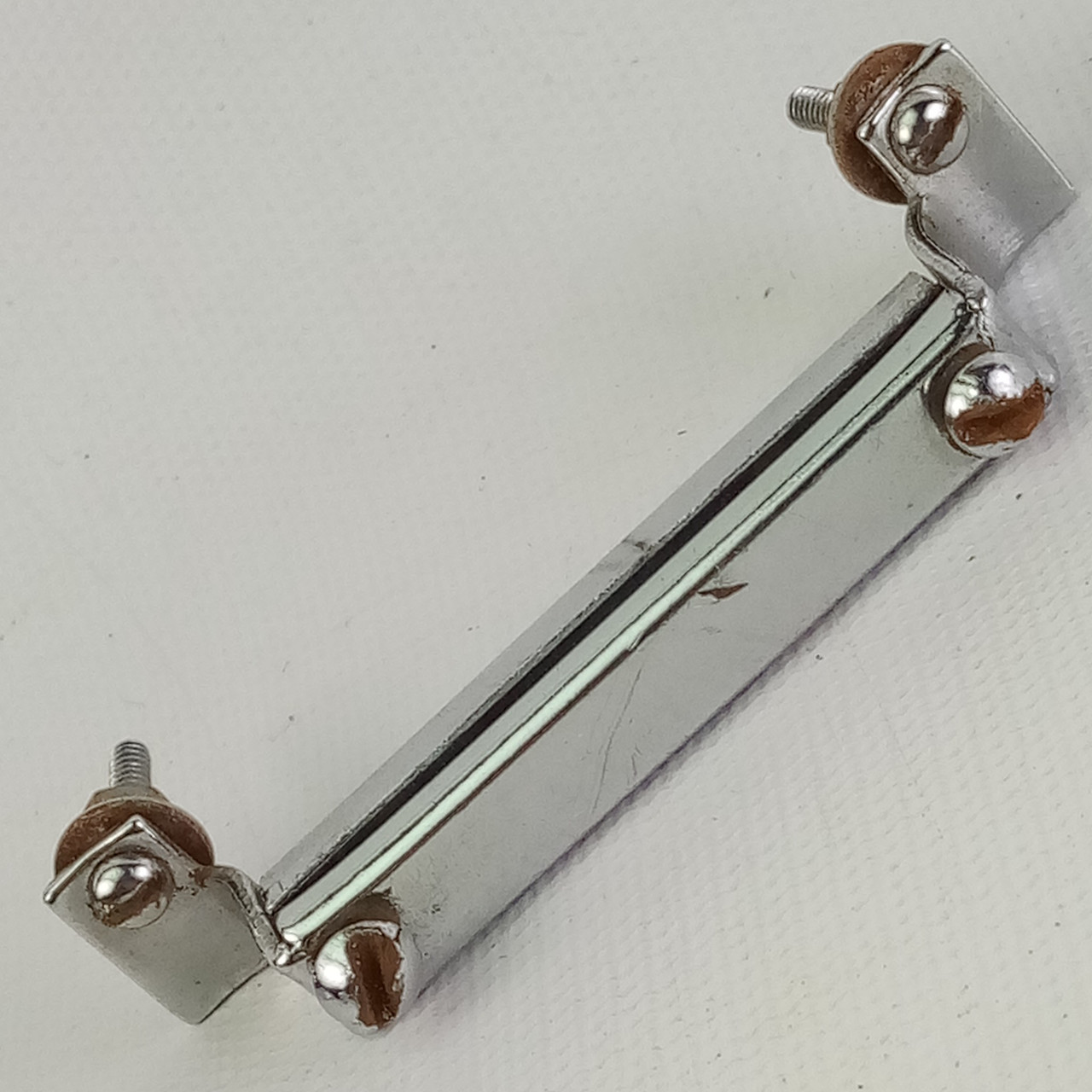 Slingerland 2 9/16" Snare Drum Butt Plate Chrome Gretsch Vintage Marching/Parade — main photograph