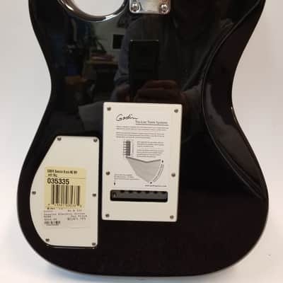 Godin Session HSS Electric Guitar Maple Neck Black image 13