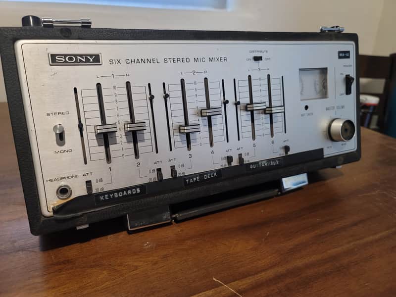 Sony MX-20 8-Channel Mixer | Reverb