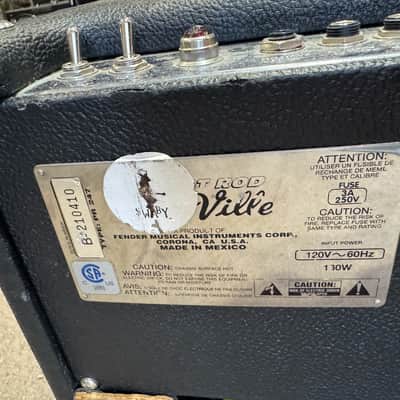 Fender Hot Rod DeVille III 3-Channel 60-Watt 410 4x10" Tube Guitar Combo Amplifier - Local Pickup Only image 4