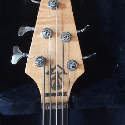 Alembic Persuader Distillate 5 String Bass Quilted Maple 1988 image 15