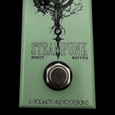 J. Rockett Steampunk Boost / Buffer 2018 - Seafoam / Black X5755 image 2