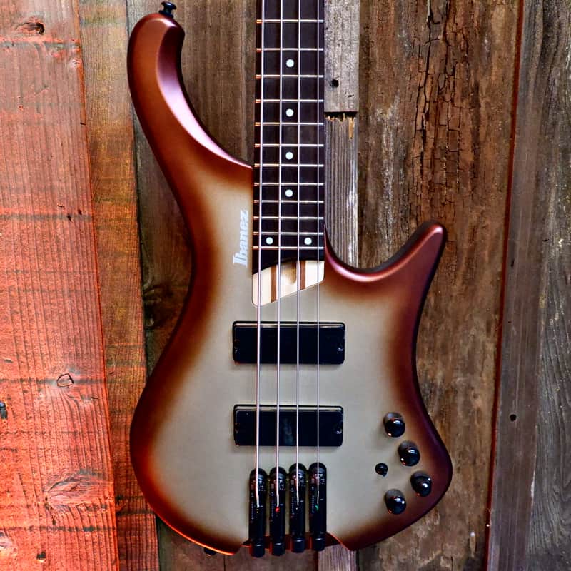 Ibanez EHB600-CCM Bass Workshop - Charred Champagne Burst Matte image 1