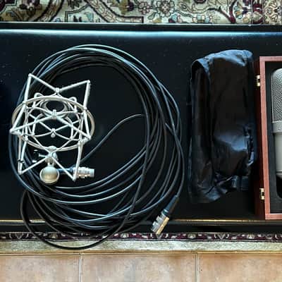 Big warm classic Neumann tube mic! M 149 Large Diaphragm Multipattern Tube Condenser Microphone 1999 - Present - Nickel image 3