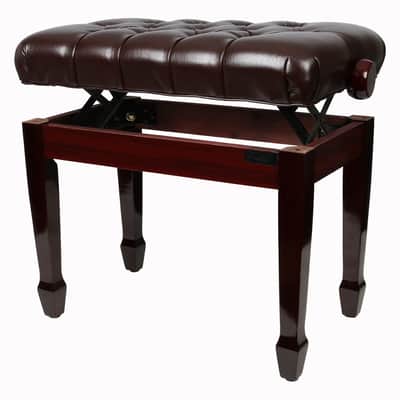 Innox PB 30RB piano bench, red/brown image 5