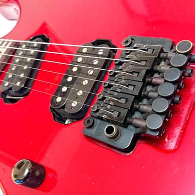 HAMER USA Diablo Left Handed in Transparent Cherry Red 1993 image 9