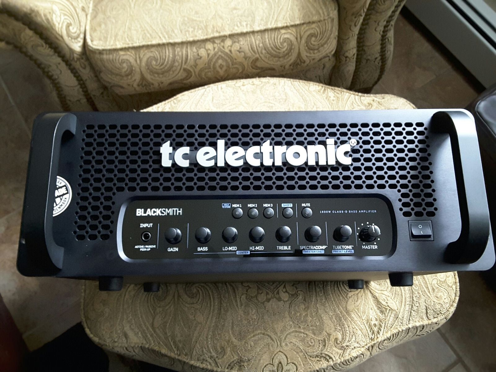 TC Electronic Blacksmith 1600w Bass Amp Head | Reverb