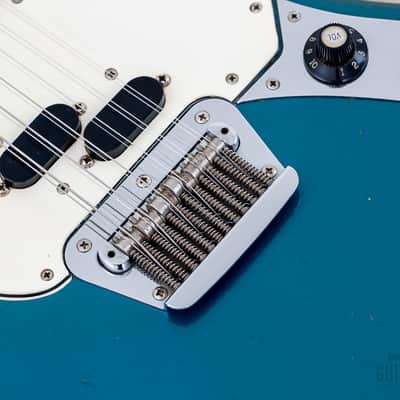 1966 Fender Electric XII Vintage 12-String Guitar Lake Placid Blue, 100% Original w/ Case image 8