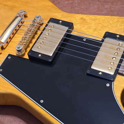 Gibson 2022 Korina Custom Shop '58 Explorer Reissue Guitar, OHSC, COA & All Case Candy, MINT image 5