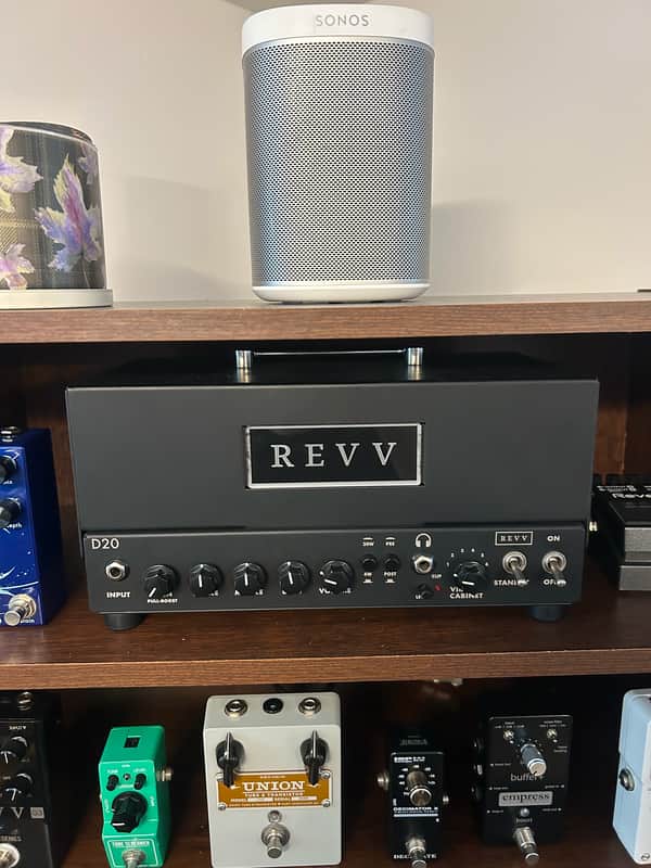 REVV Dynamis D20 20-Watt Guitar Amp Head 2019 - 2024 - Black image 1