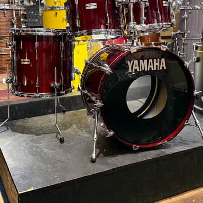 Yamaha RECORDING Custom  22,12,13,16 - 1990- - Walnut Red very clean image 7