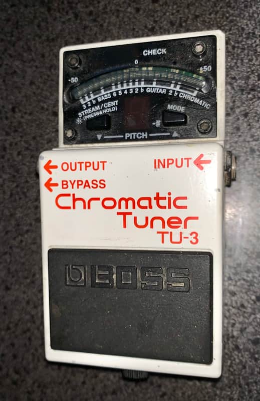 Boss TU-3 Chromatic Tuner 2009 - Present - White image 1