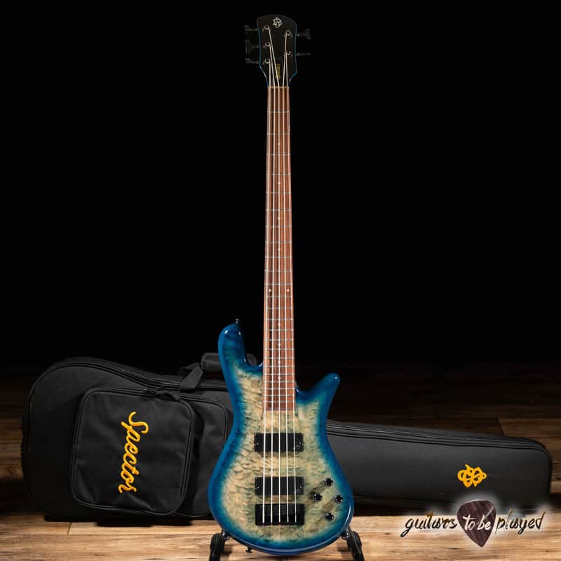 Spector Legend 5 Neck Thru 5-String Aguilar Bass Guitar – Faded