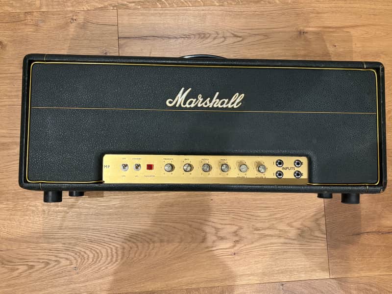 1968 Marshall Plexi Super Bass 100w (model 1992) Black Vintage UK Amp image 1