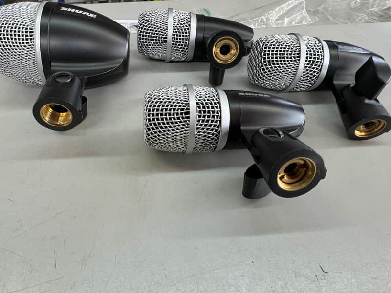 Shure PG52 PG56 Drum Mic Set 4 Pc | Reverb