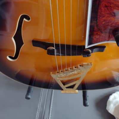 D'Angelico Masterbuilt 1942 Excel 2014 - Tobacco Burst image 11