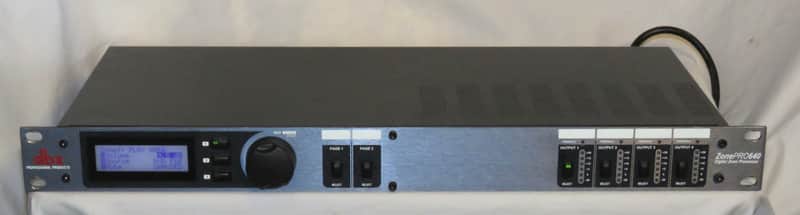 dbx ZonePRO 640 6x4 Digital Zone Processor image 1