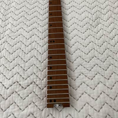 Harley Benton Dullahan Roasted Maple 24 Frets Headless Neck Stainless Steel Frets 2020 Roasted Maple image 1