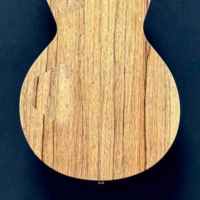 Dean - USA - Custom African Black Limba/KORINA Cadillac - Oil Finish - Seymour JB and Jazz Pickups - Gold Hardware - 12"-16" Compound Radius - Slim "D" Neck Profile - Brass Nut - Jeskar Gold Jumbo Frets - 22 Frets - OHSC - Call for Best Price !!! image 9