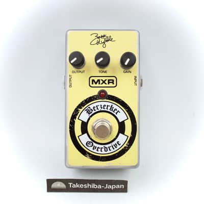 MXR ZW-44 ZW44 Berzerker Overdrive Zakk Wylde Signature Guitar Effect Pedal MMI13G034 image 1