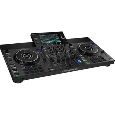 Denon SC Live 4 | WiFi Streaming, 4 Decks | 7in Touchscreen DJ Controller with Built-in Speakers image 5