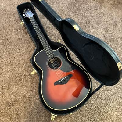 Yamaha Yamaha AC3R ARE Concert Acoustic-Electric Guitar (Tobacco Sunburst) 2018 - Present - Sunburst image 3