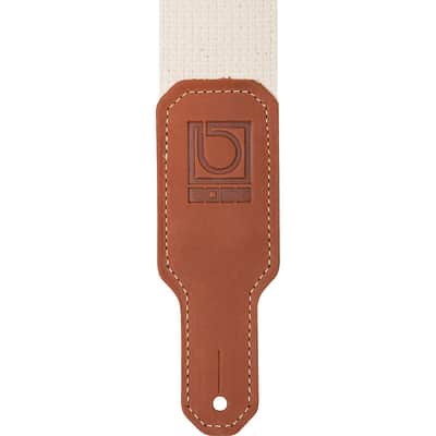 Mint BOSS BSC-20-NAT 2" Cotton Guitar Bass Instrument Adjustable Strap Natural image 2