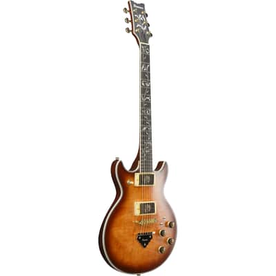 Ibanez AR625FMSP AR Standard 6-String Electric Guitar - Caramel Burst Low Gloss image 4