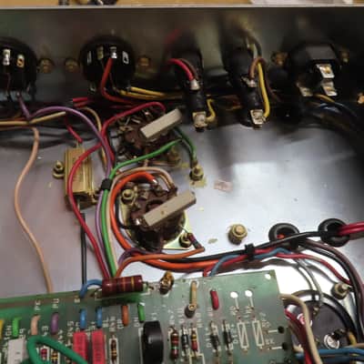 MARSHALL 1987 SILVER JUBILLEE 2554 1-12 50 watt COMBO LOW SN# INITIAL ROLLOUT! RARE! 1 OWNER image 18