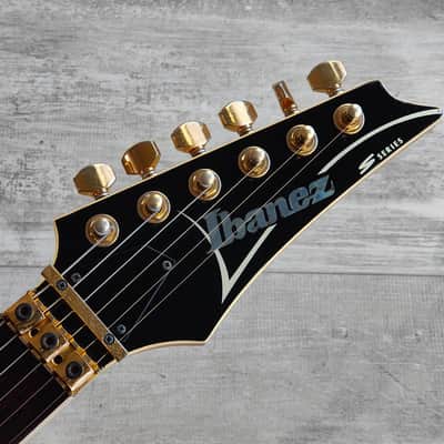 1994 Ibanez Japan S540BM S Series HSH Superstrat (Antique Violin - Burled Maple) image 2