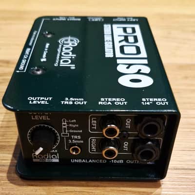 Radial Pro-ISO - converter/isolator +4 to -10 - Green image 2