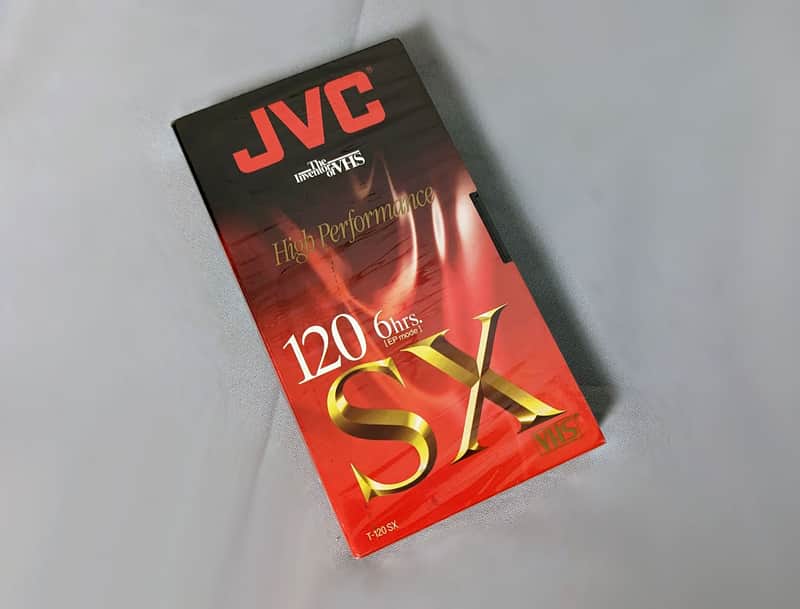 JVC High Performance SX 120 6hrs. VHS Video Tape - Brand New - Factory Sealed image 1
